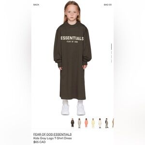 Essentials Kids/women XXL Dress